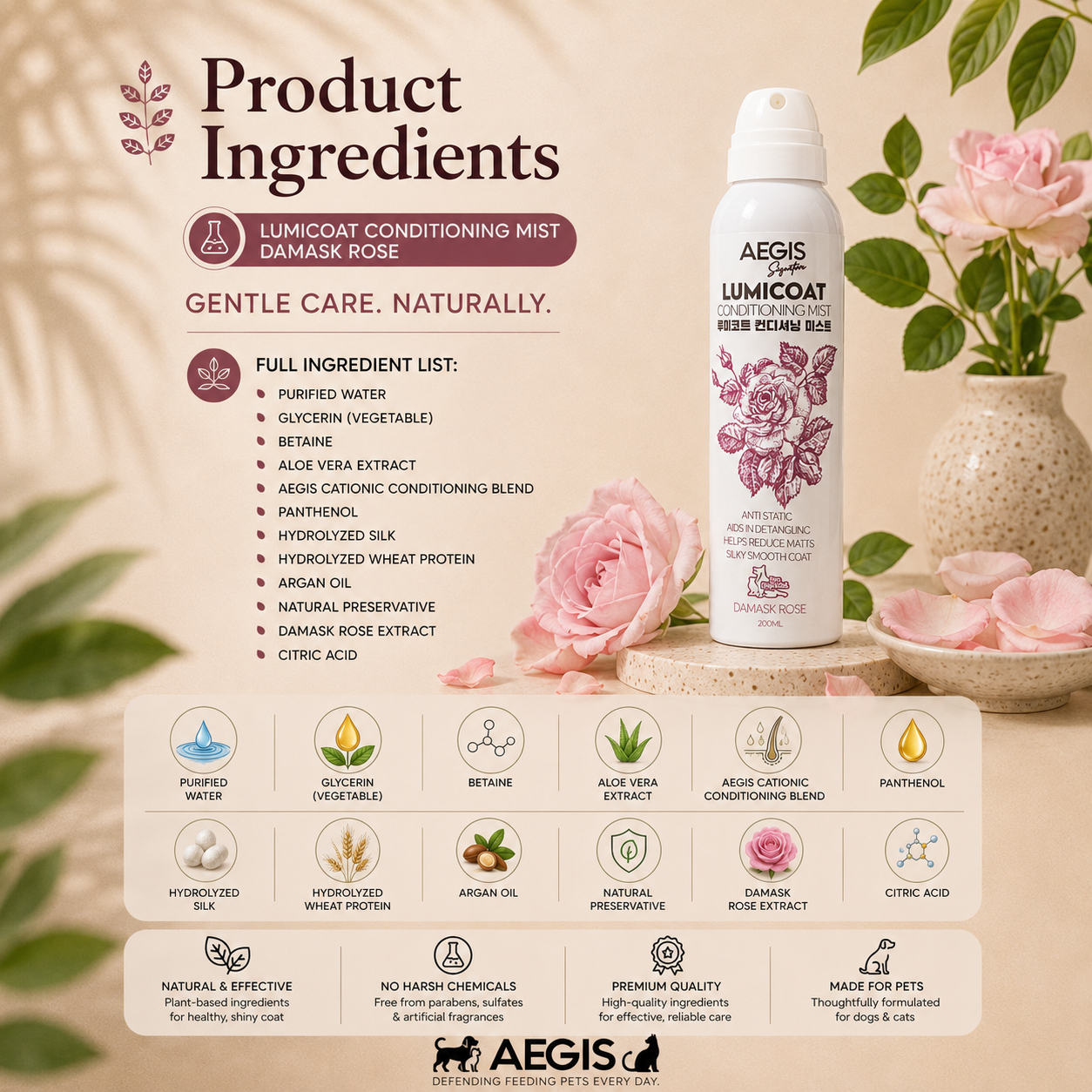 LumiCoat Conditioning Mist Rose - Image 3
